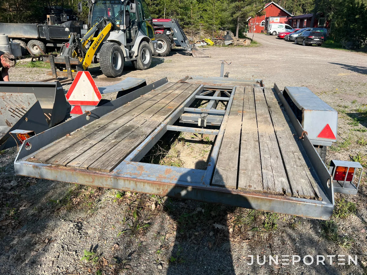 Maskintrailer GT5000 med tipp