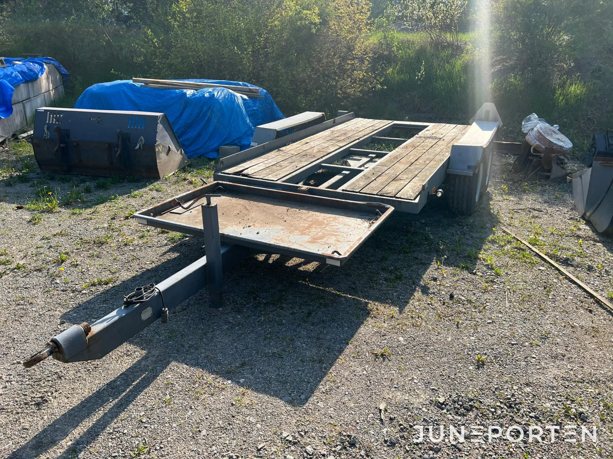 Maskintrailer GT5000 med tipp