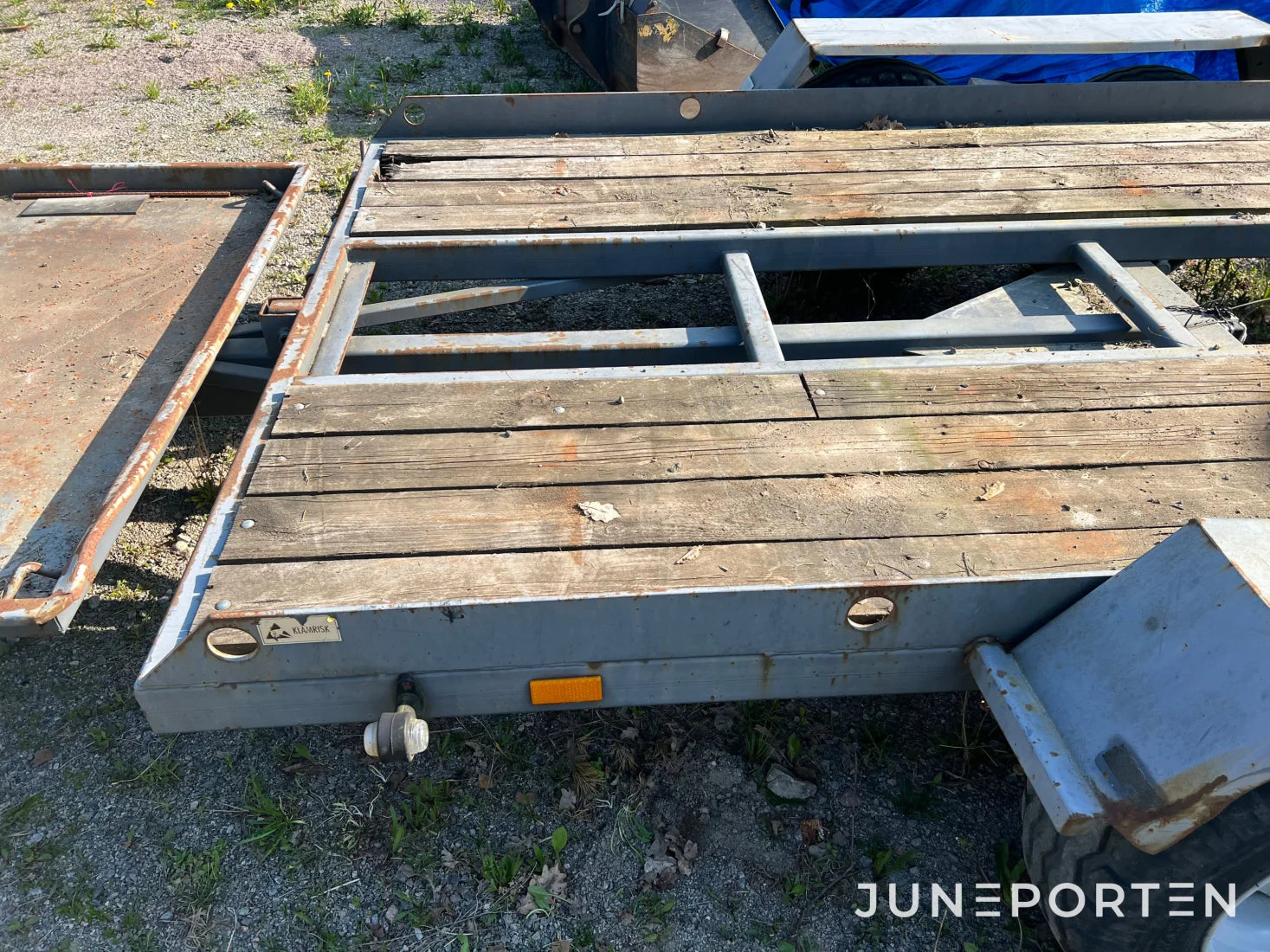 Maskintrailer GT5000 med tipp