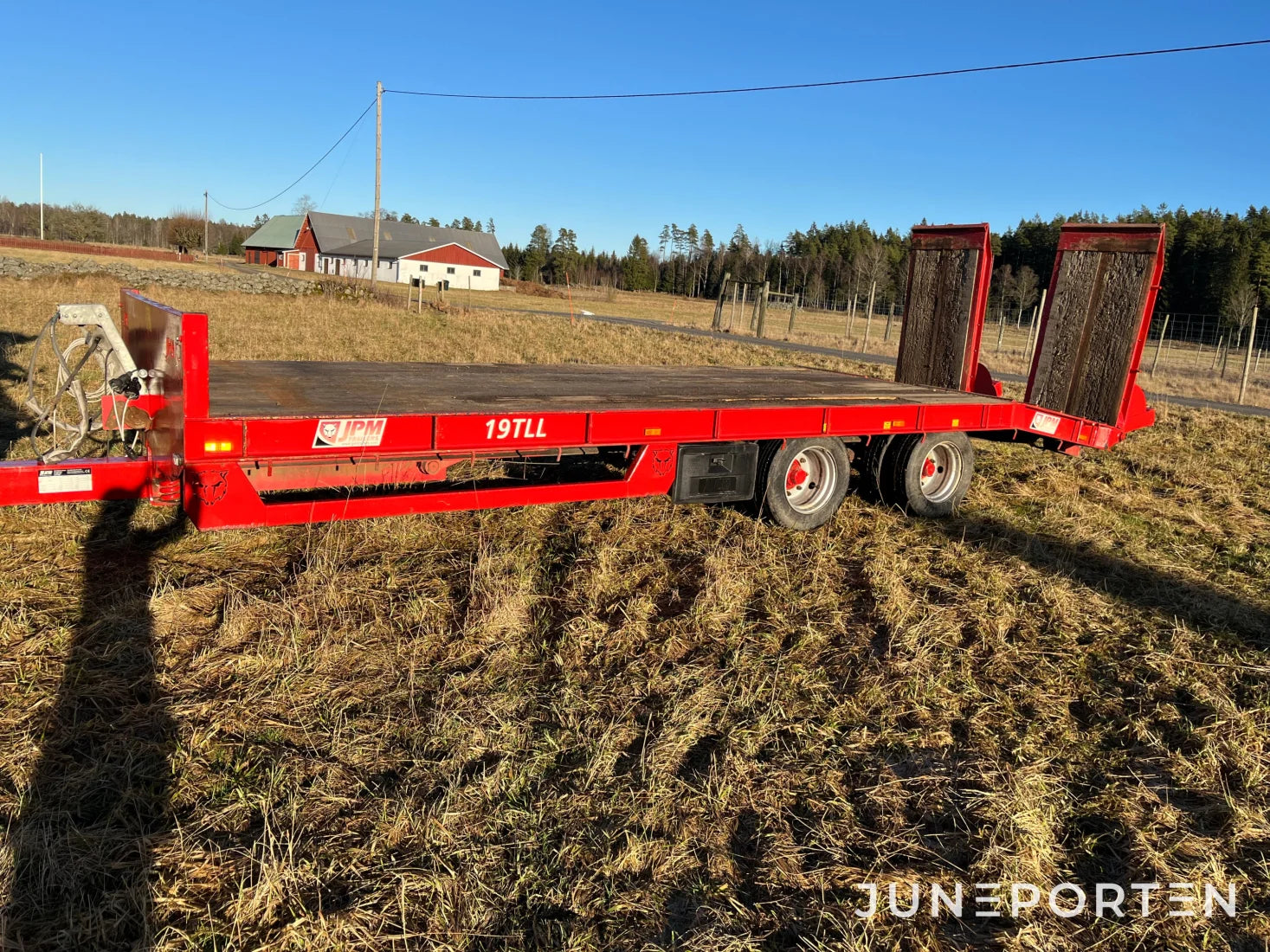 Maskintrailer JPM 19TLL