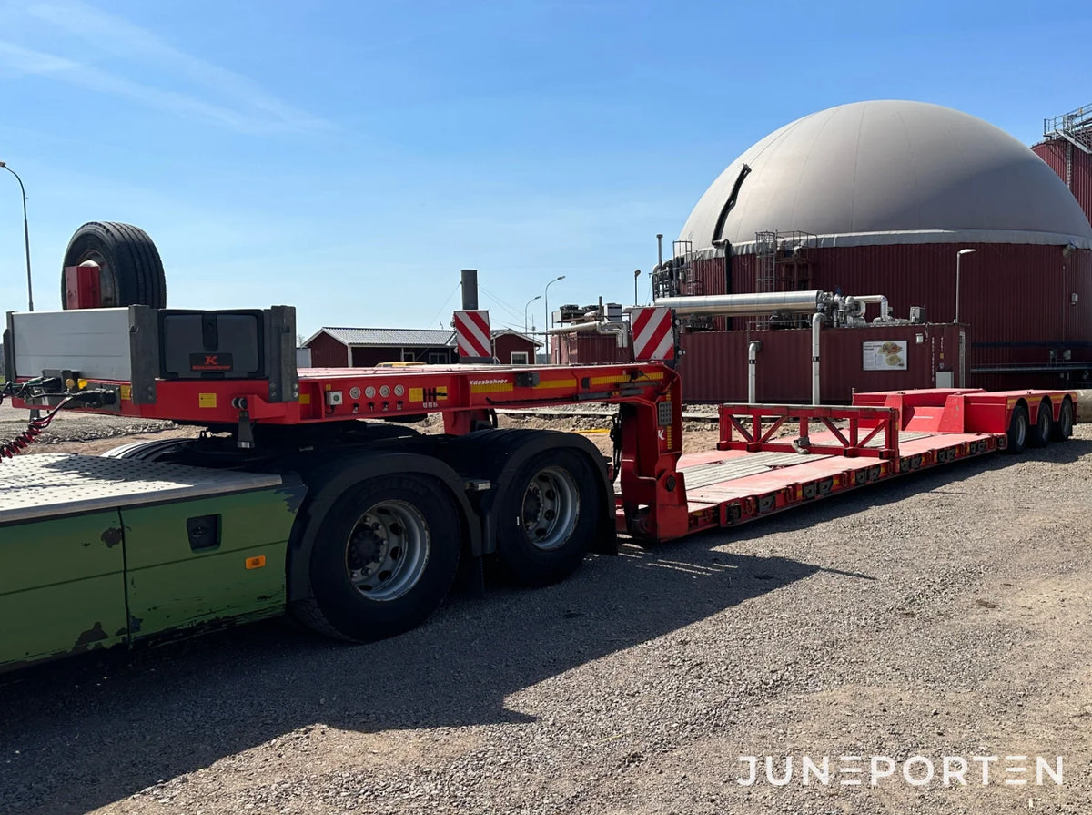 Maskintrailer Kässbohrer Lowbed