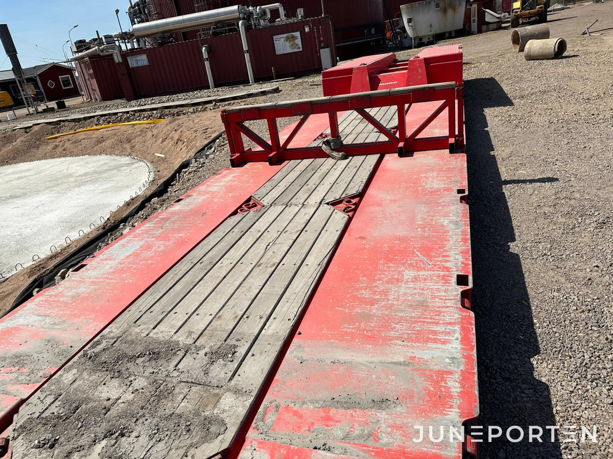 Maskintrailer Kässbohrer Lowbed