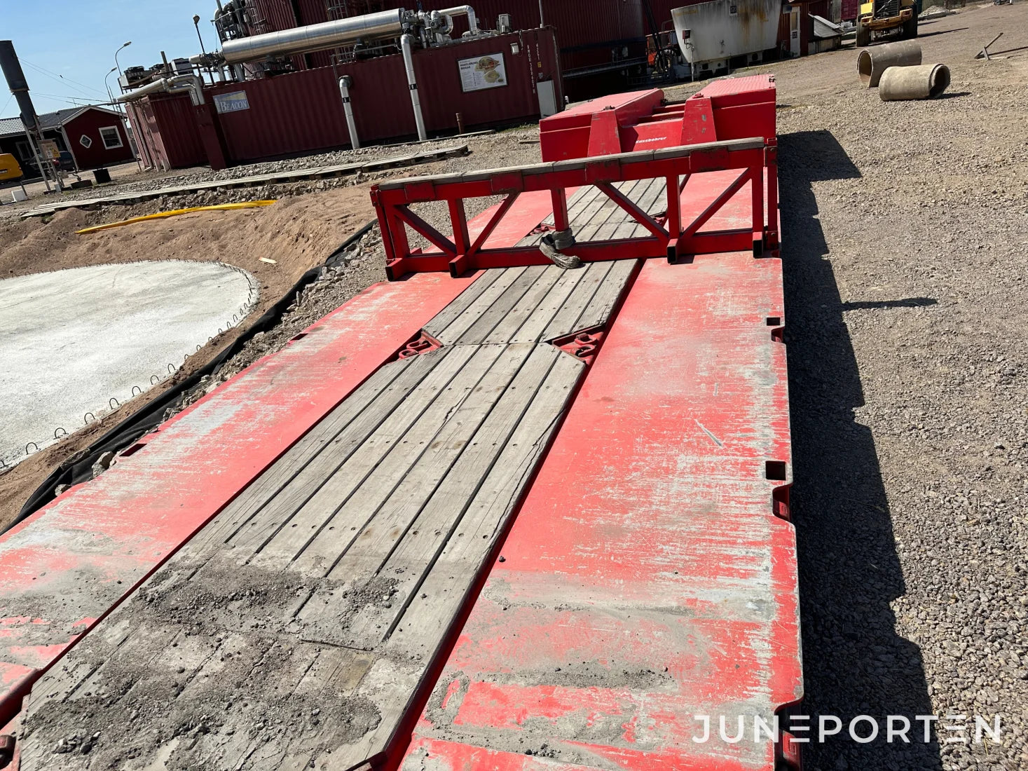 Maskintrailer Kässbohrer Lowbed