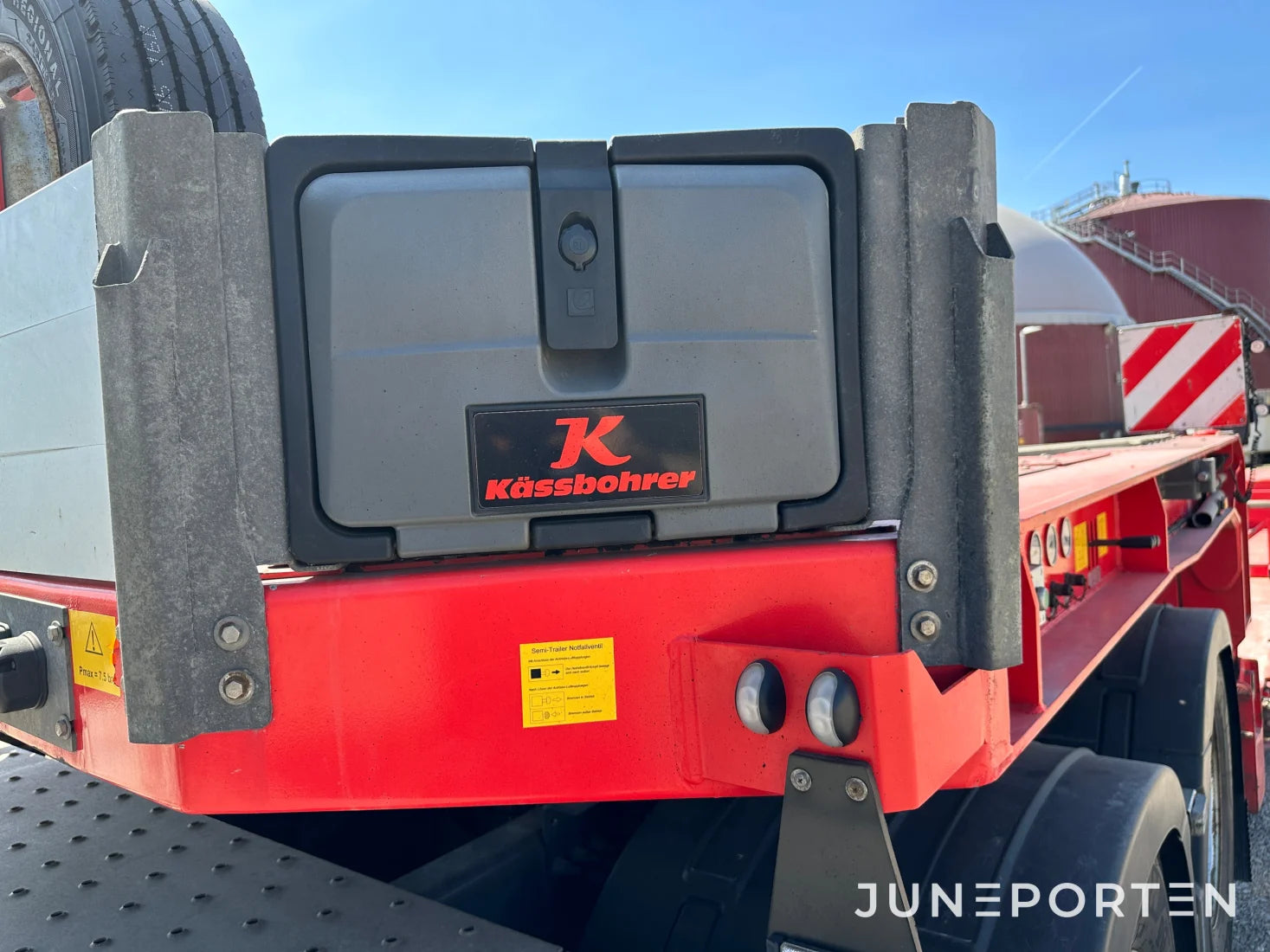 Maskintrailer Kässbohrer Lowbed