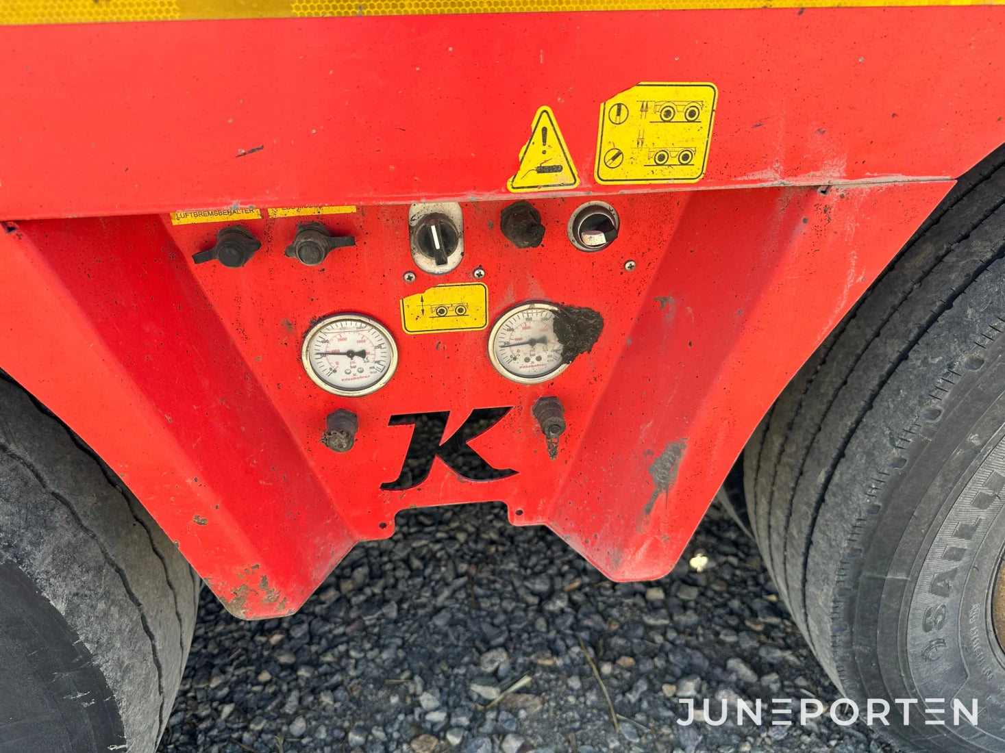 Maskintrailer Kässbohrer Lowbed