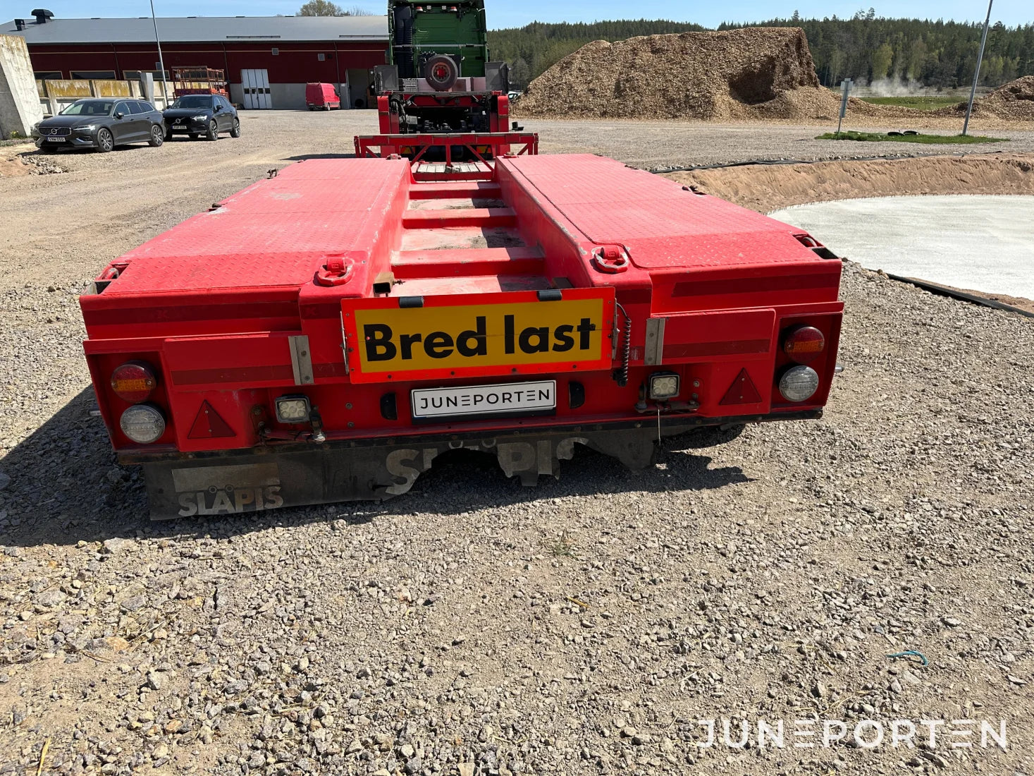 Maskintrailer Kässbohrer Lowbed
