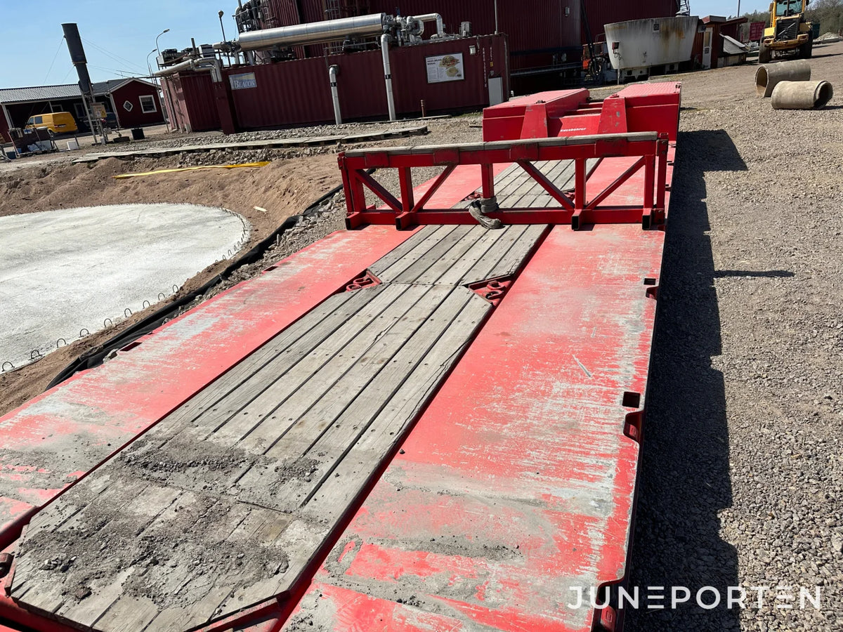 Maskintrailer Kässbohrer Lowbed