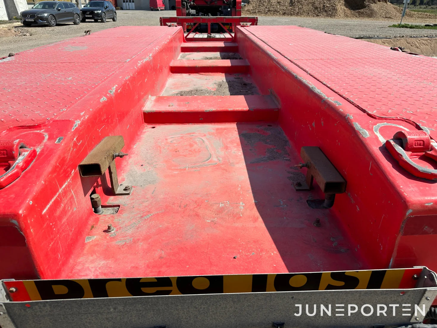 Maskintrailer Kässbohrer Lowbed