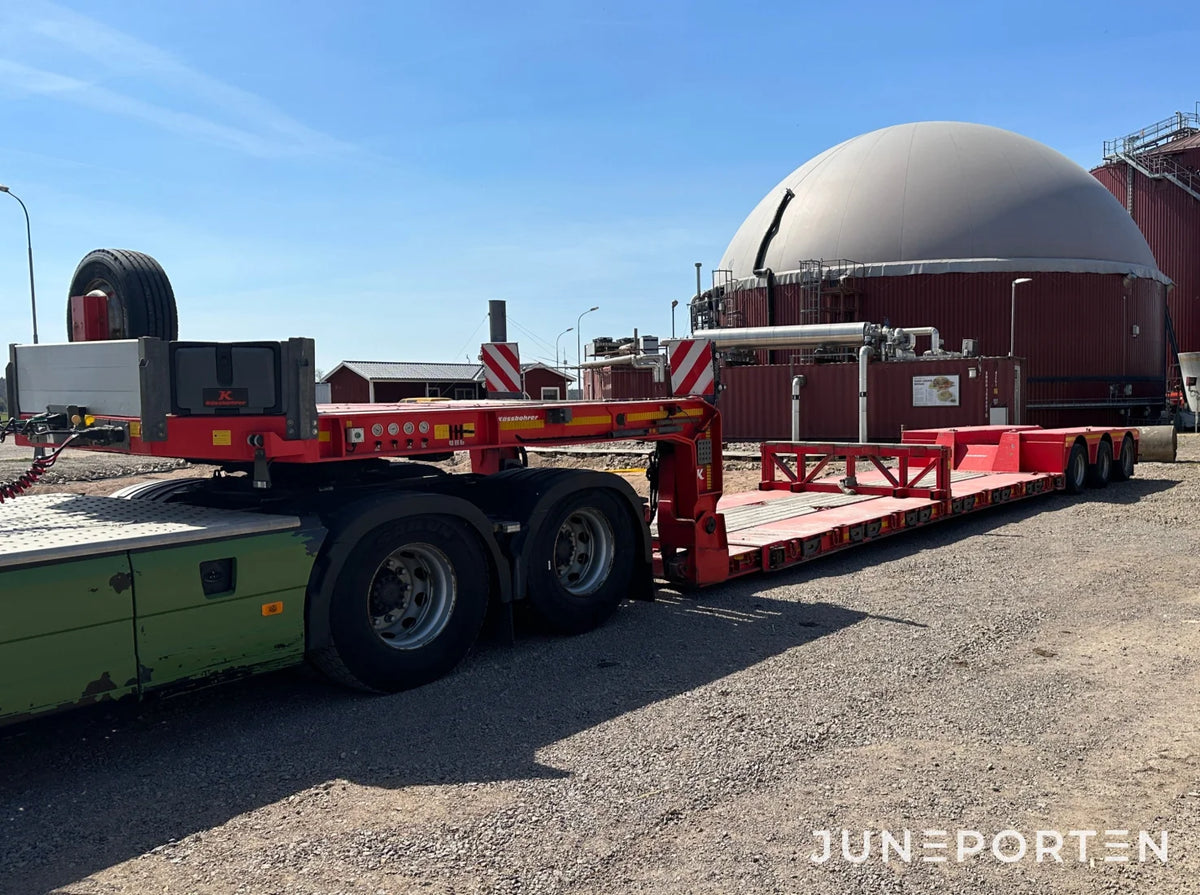 Maskintrailer Kässbohrer Lowbed