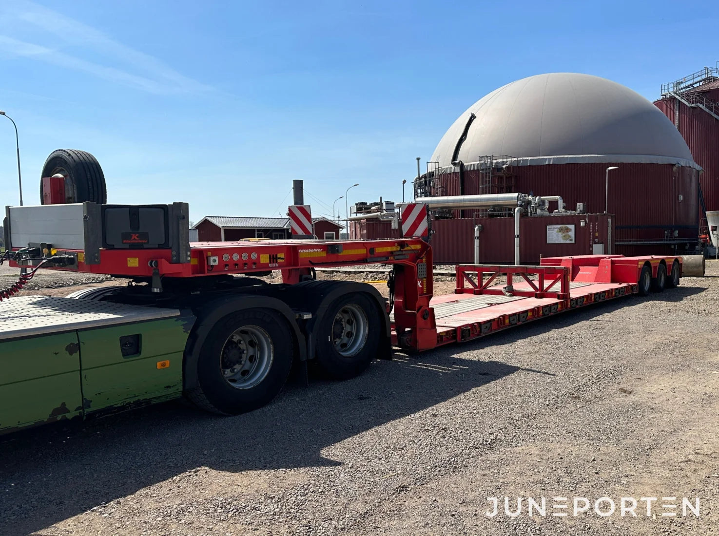 Maskintrailer Kässbohrer Lowbed