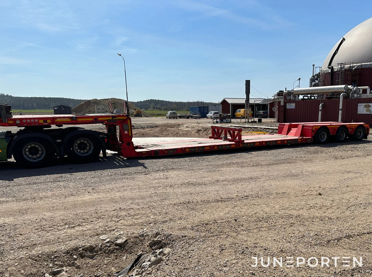Maskintrailer Kässbohrer Lowbed