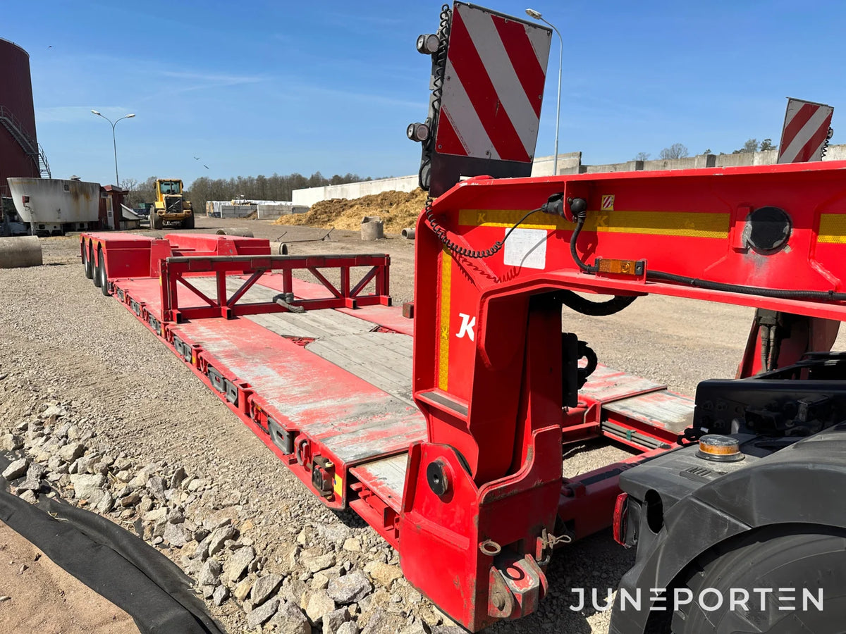 Maskintrailer Kässbohrer Lowbed