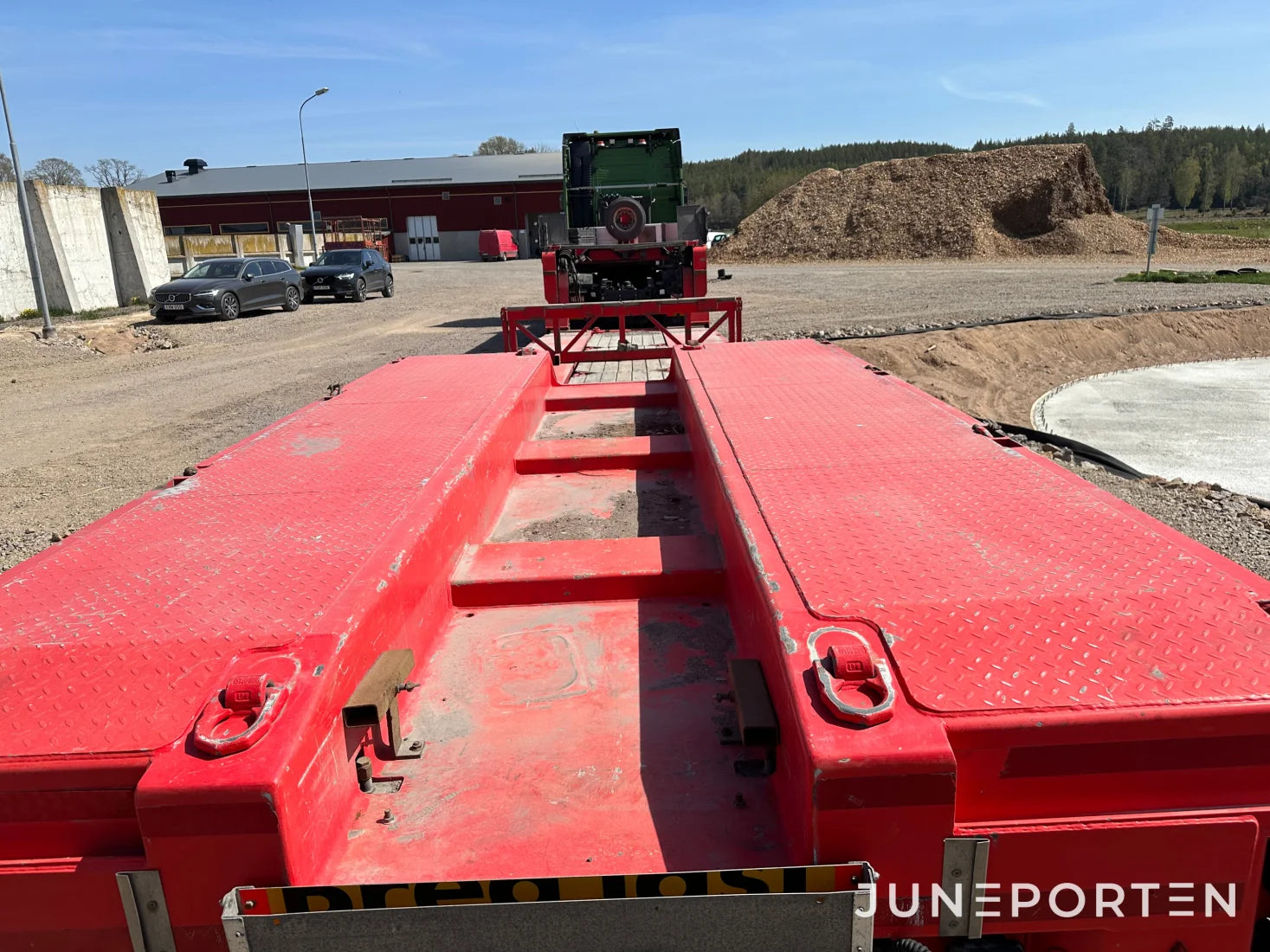 Maskintrailer Kässbohrer Lowbed