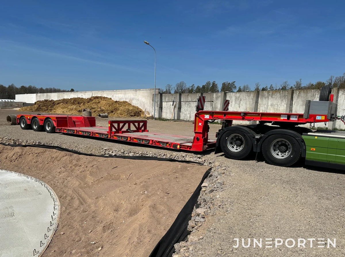Maskintrailer Kässbohrer Lowbed