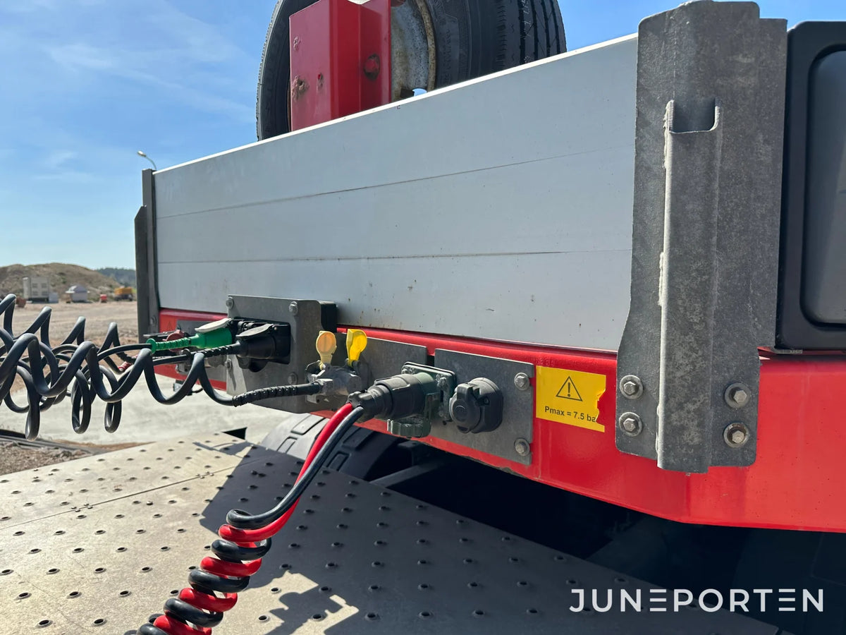 Maskintrailer Kässbohrer Lowbed