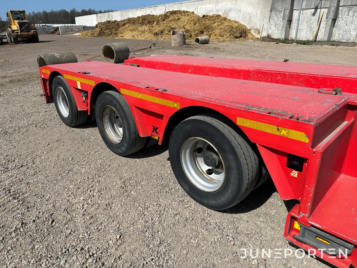 Maskintrailer Kässbohrer Lowbed