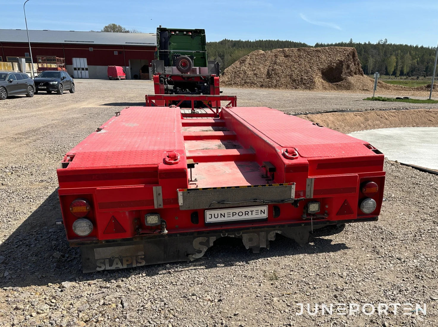 Maskintrailer Kässbohrer Lowbed