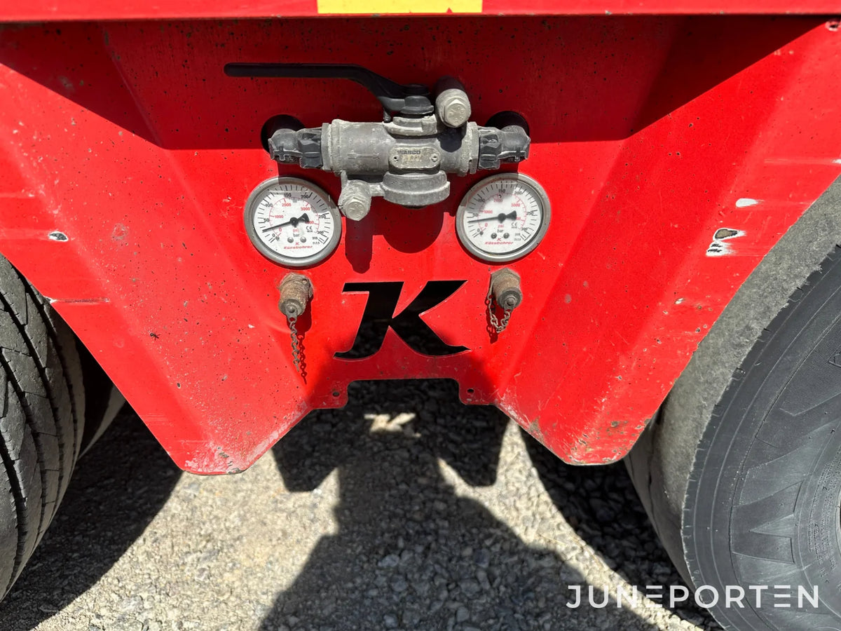 Maskintrailer Kässbohrer Lowbed