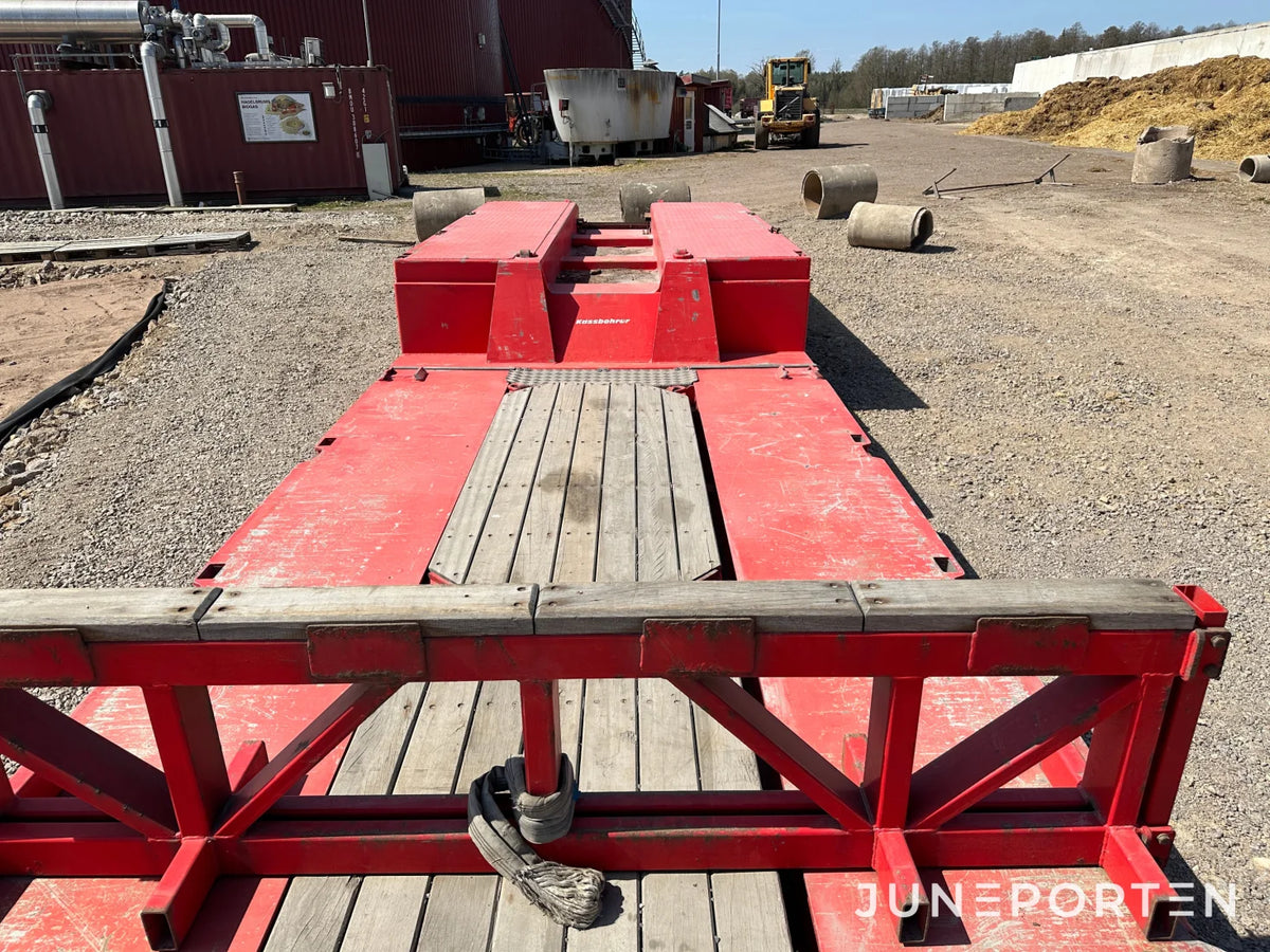 Maskintrailer Kässbohrer Lowbed