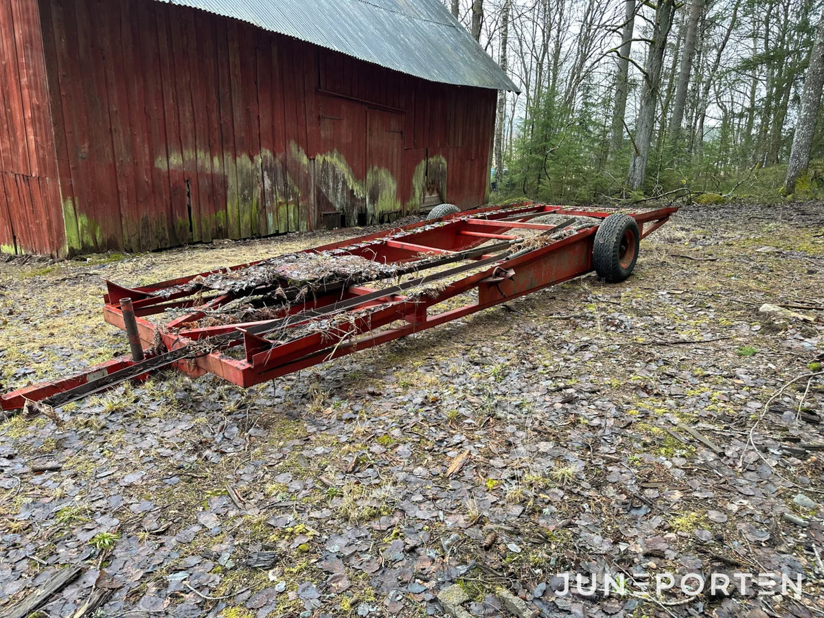 Maskintrailer - 6 meter