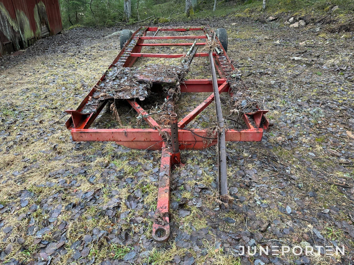 Maskintrailer - 6 meter