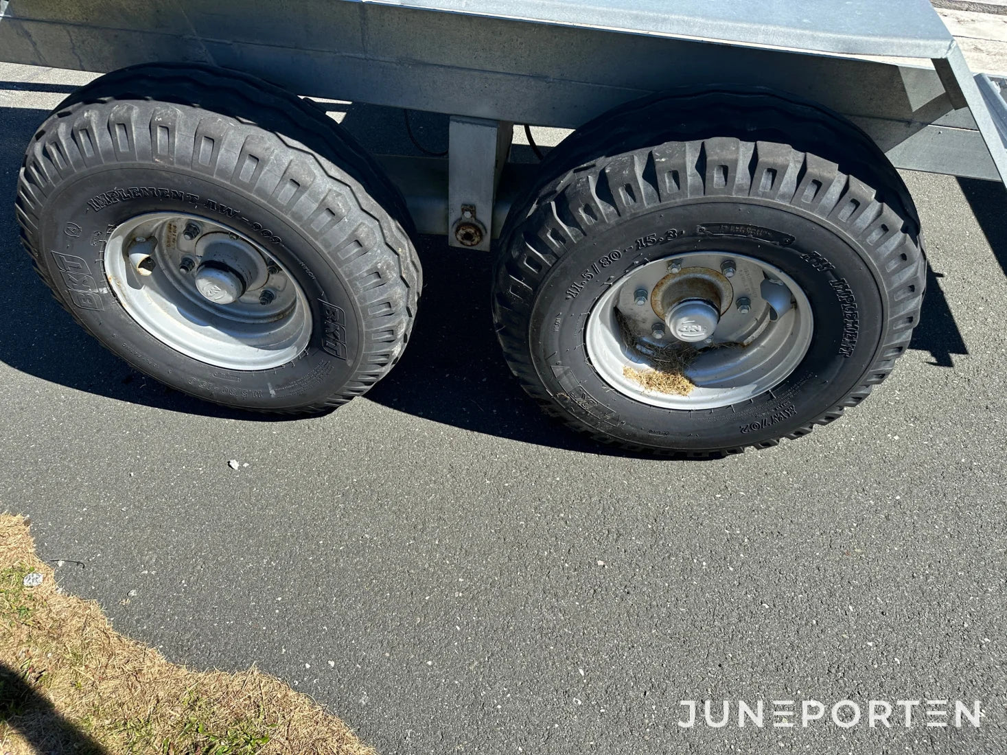 Maskintrailer 9 ton