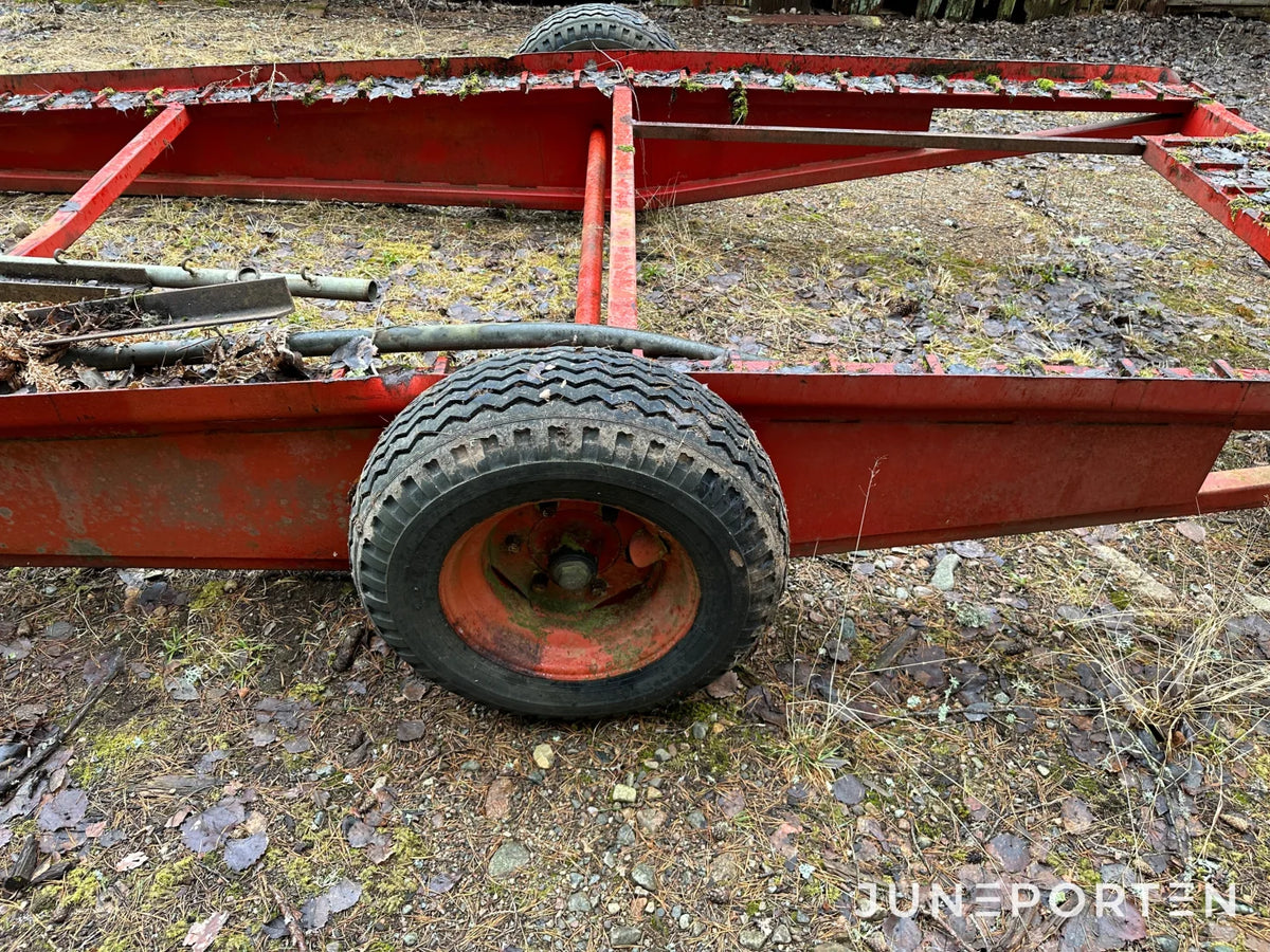 Maskintrailer - 6 meter