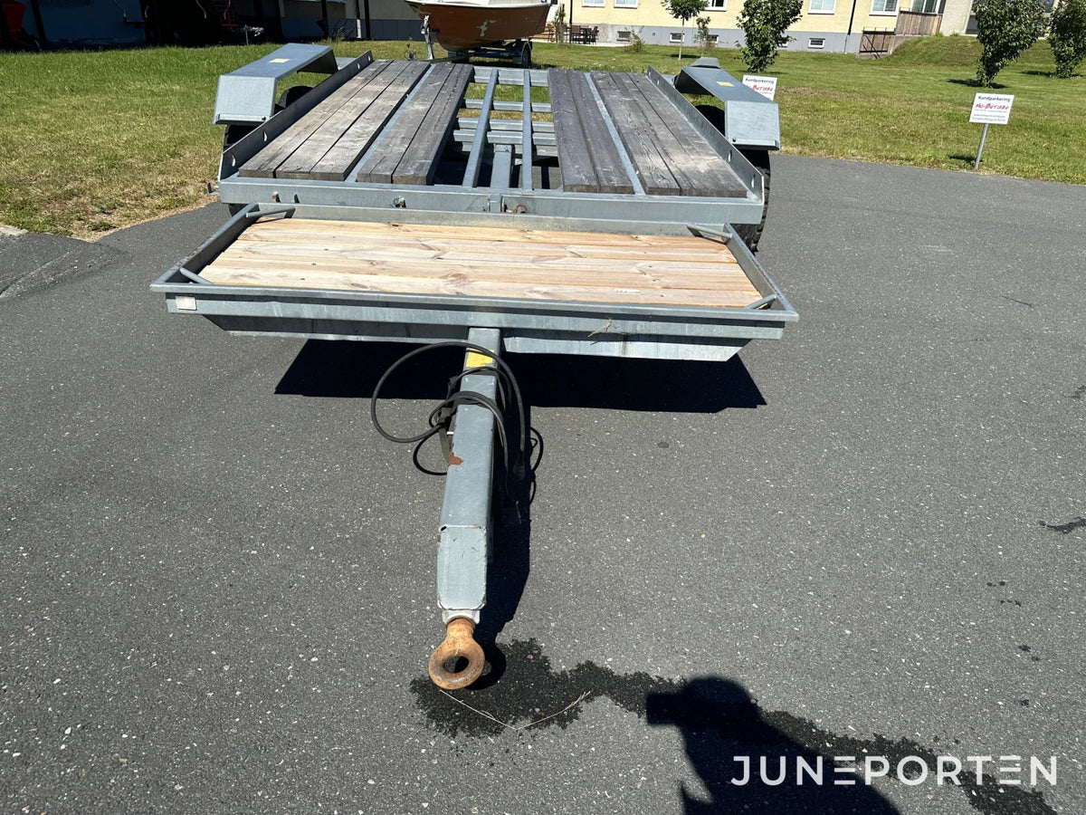 Maskintrailer 9 ton