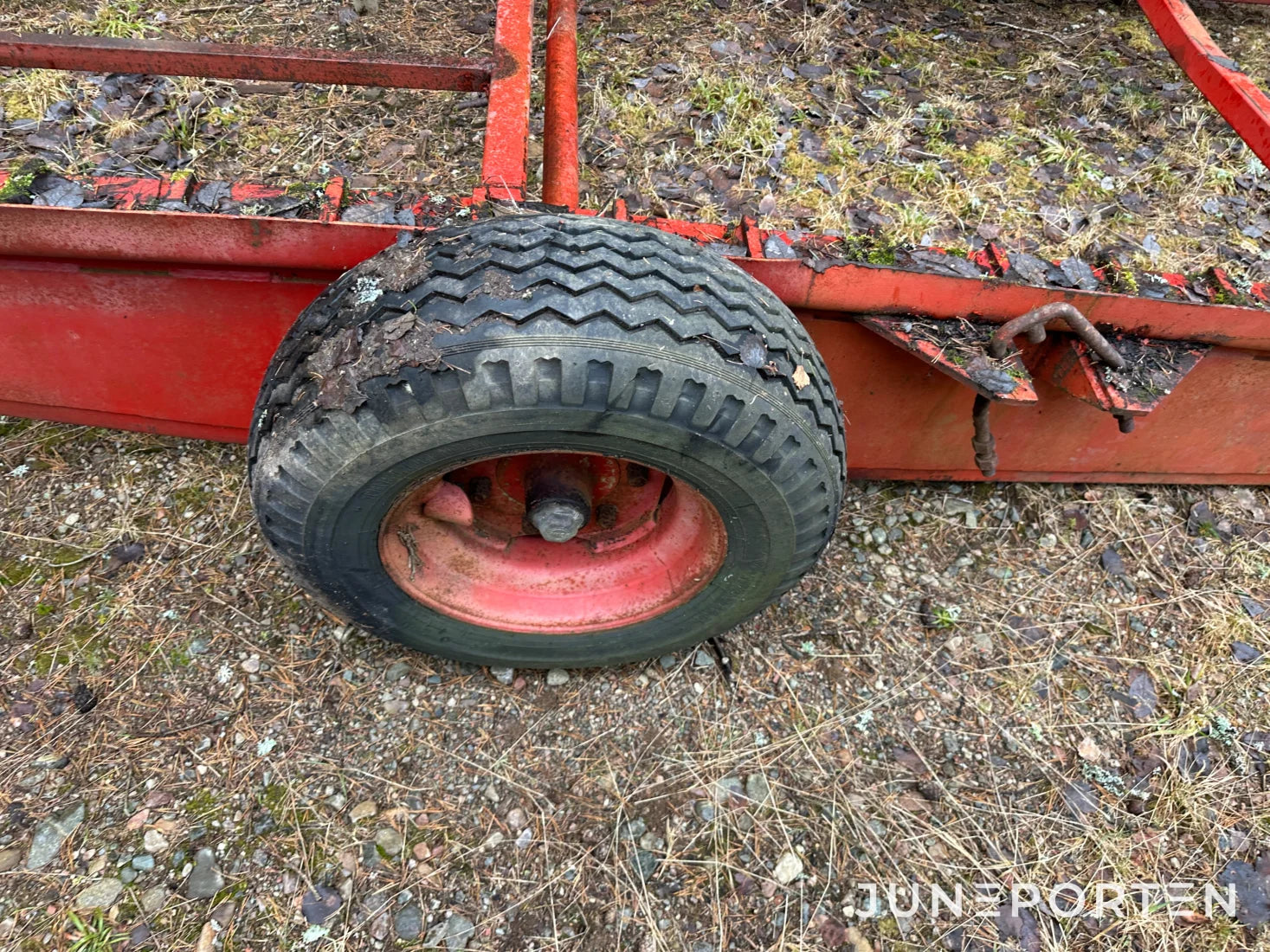 Maskintrailer - 6 meter