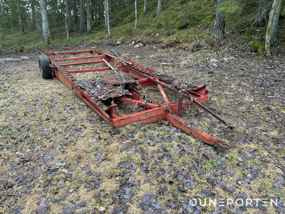 Maskintrailer - 6 meter