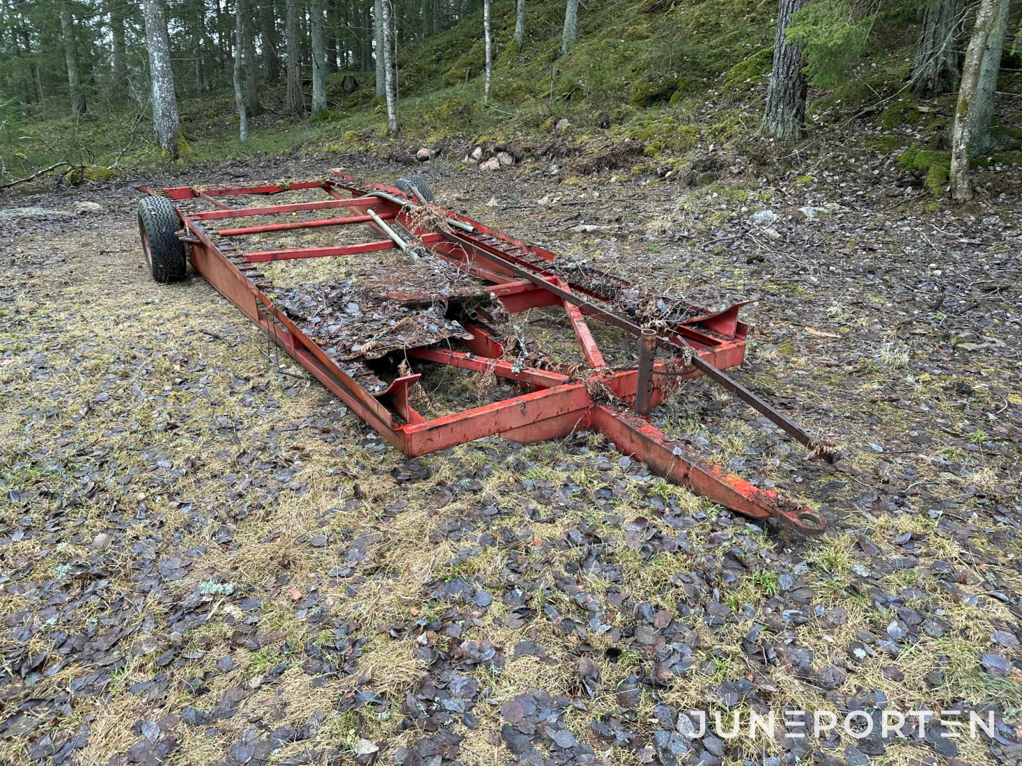 Maskintrailer - 6 meter