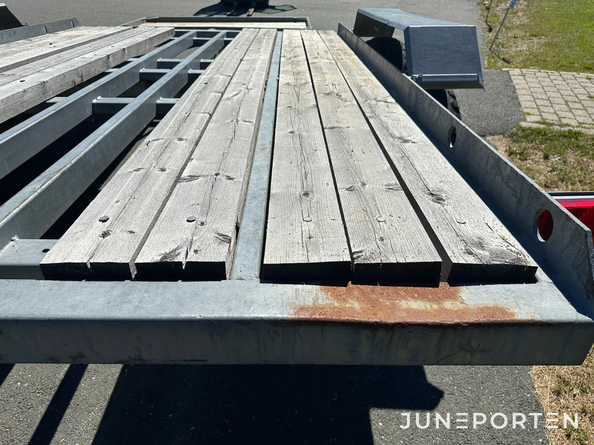 Maskintrailer 9 ton