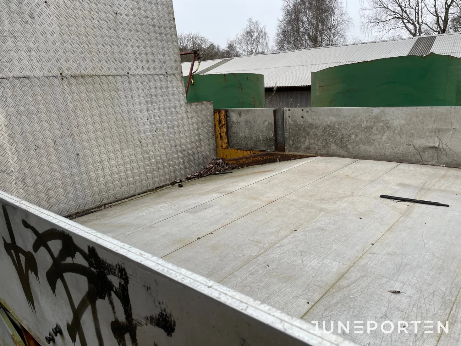 Maskintrailer för traktorkärra