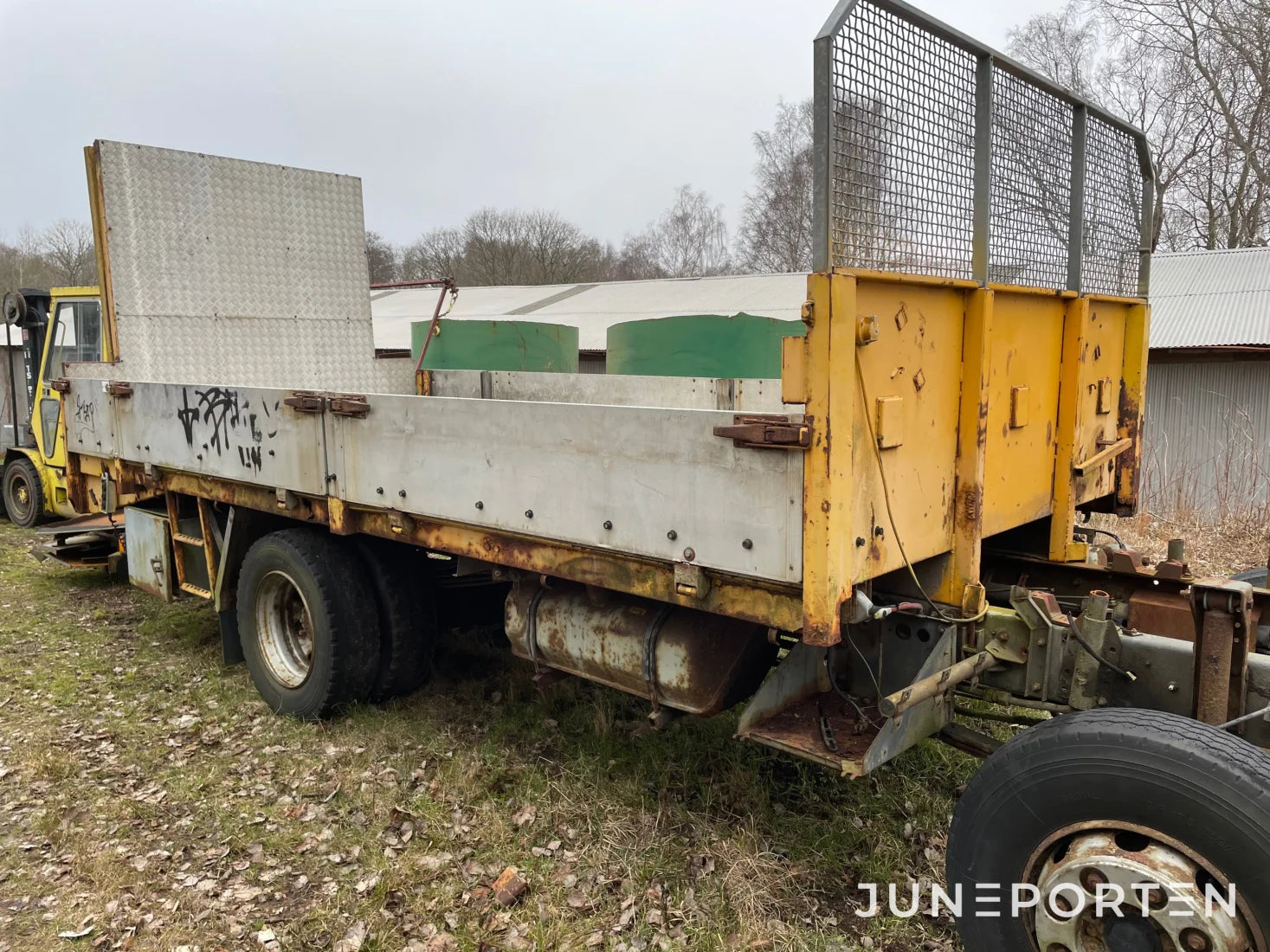 Maskintrailer för traktorkärra