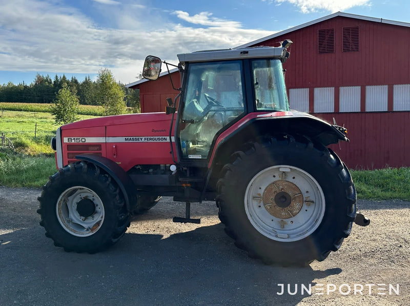 Massey Ferguson 8150 med Twintrac