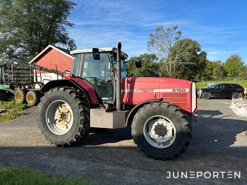 Massey Ferguson 8150 med Twintrac