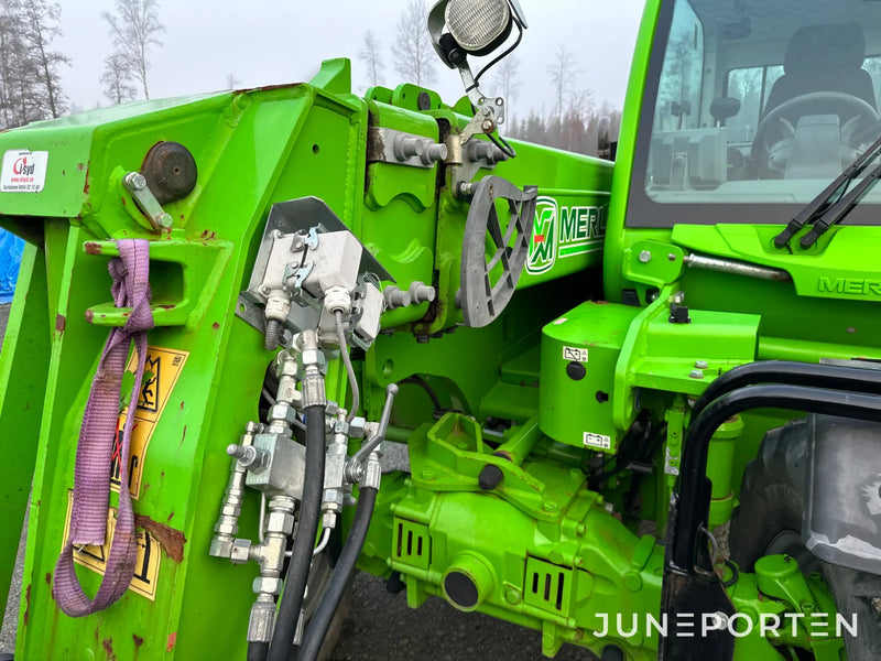Teleskoplastare Merlo TF 38,10 med redskap
