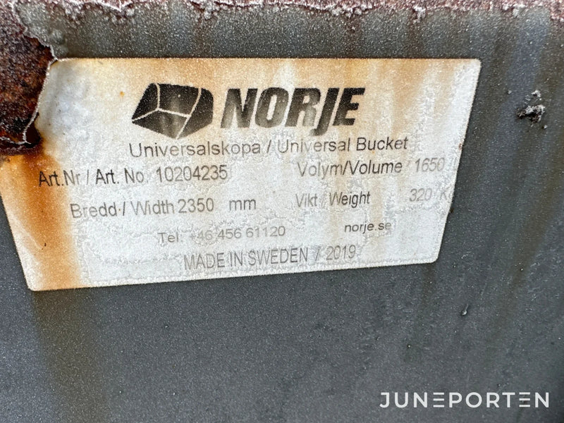 Teleskoplastare Merlo TF 38,10 med redskap