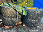 Kompletta hjul Michelin XLD 600/65 R25