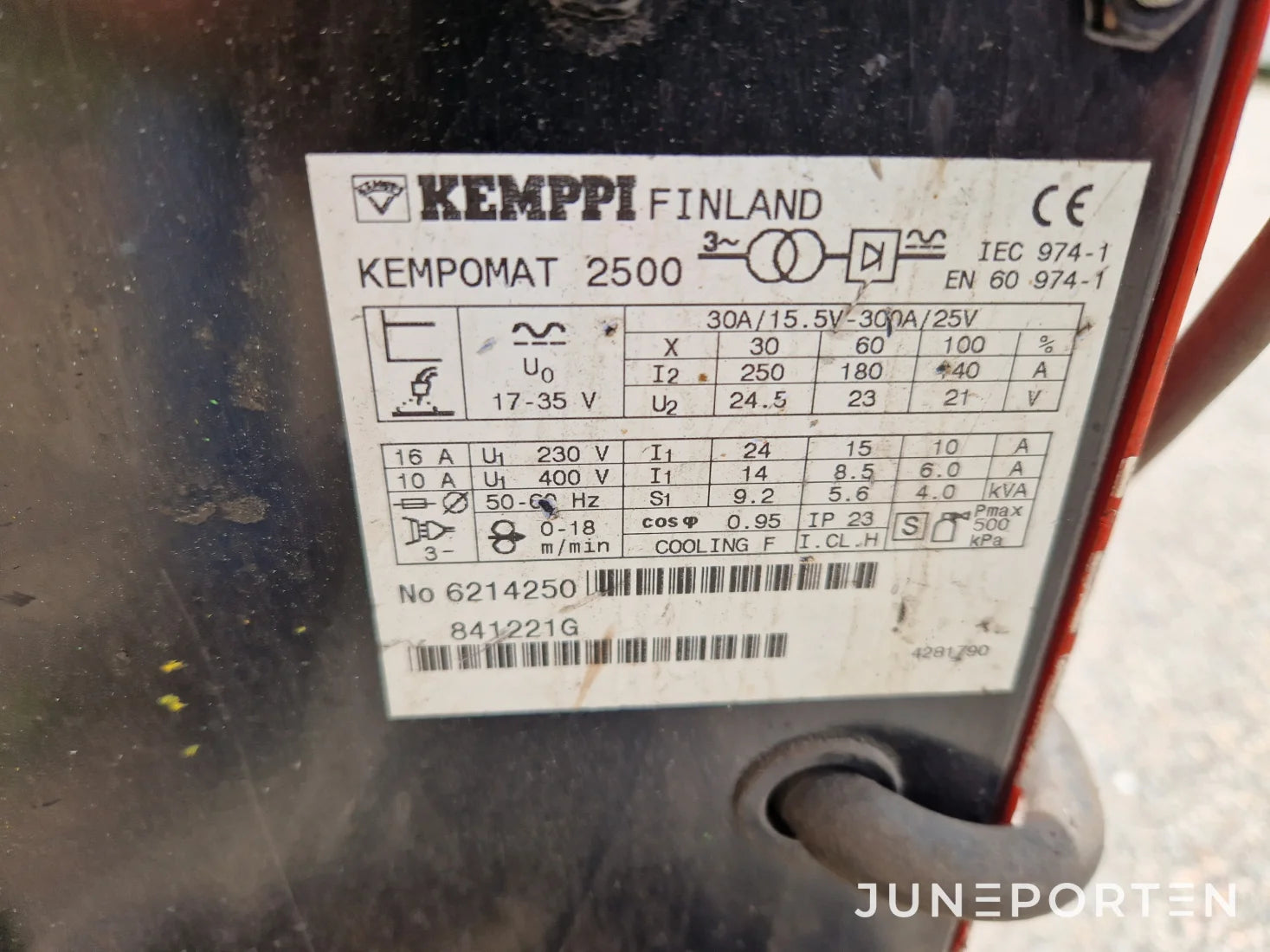 Migsvets Kemppi Kempomat 2500