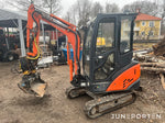 Minigrävare Hitachi ZX18-3 CLR