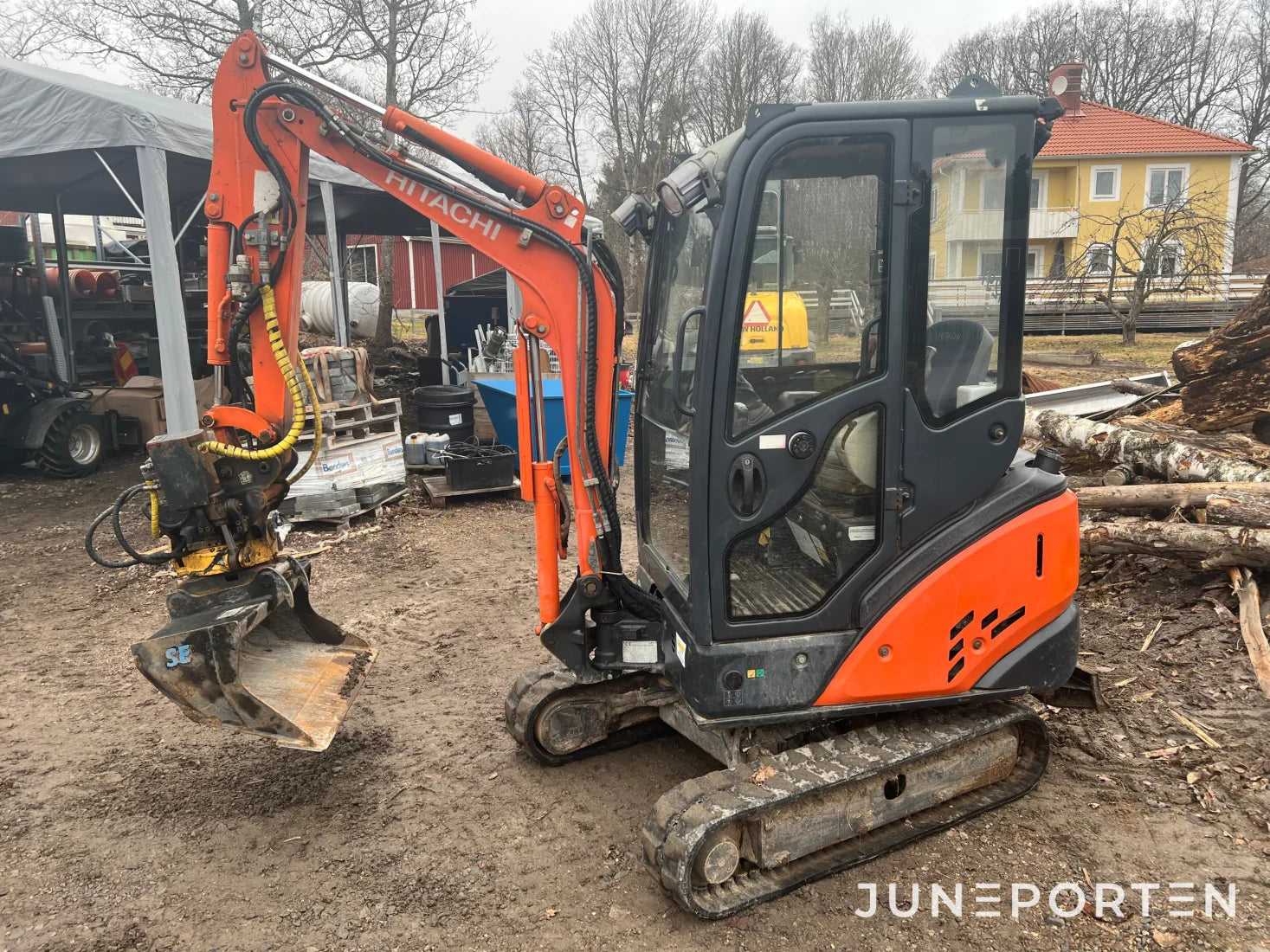 Minigrävare Hitachi ZX18-3 CLR