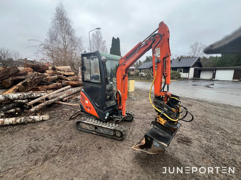 Minigrävare Hitachi ZX18-3 CLR