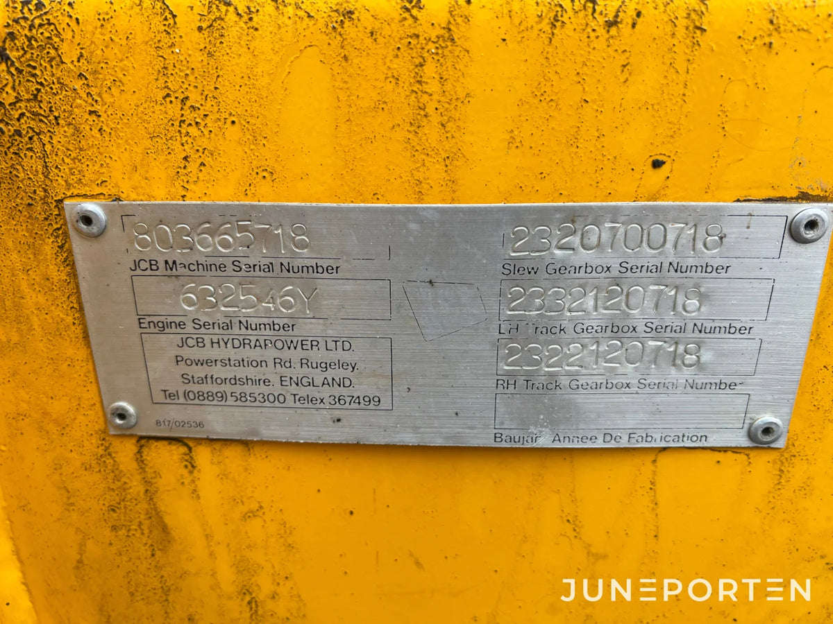 Minigrävare JCB 803