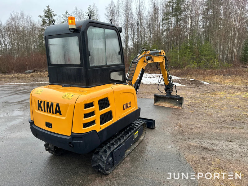 Minigrävare Kima 22