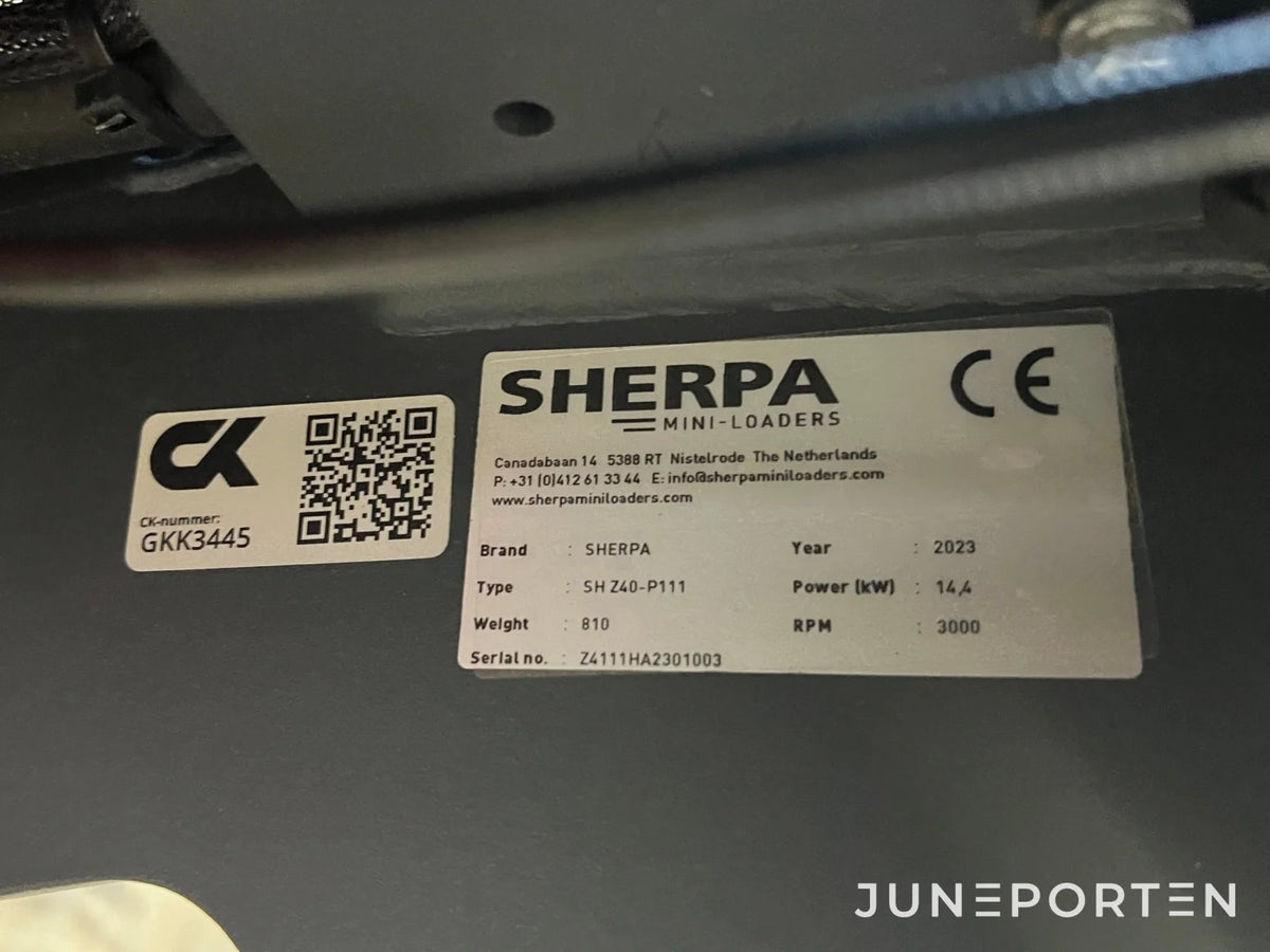 Minilastare Sherpa Z40 P212