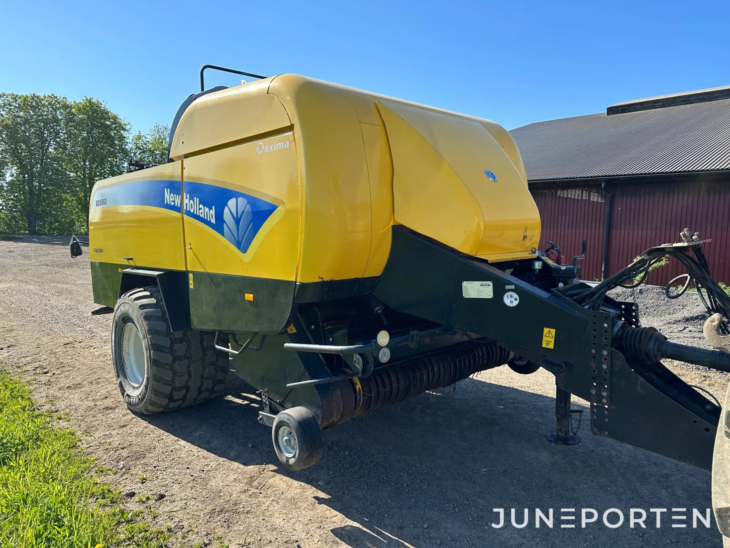 Fyrkantspress New Holland BB 9060 Cropcutter