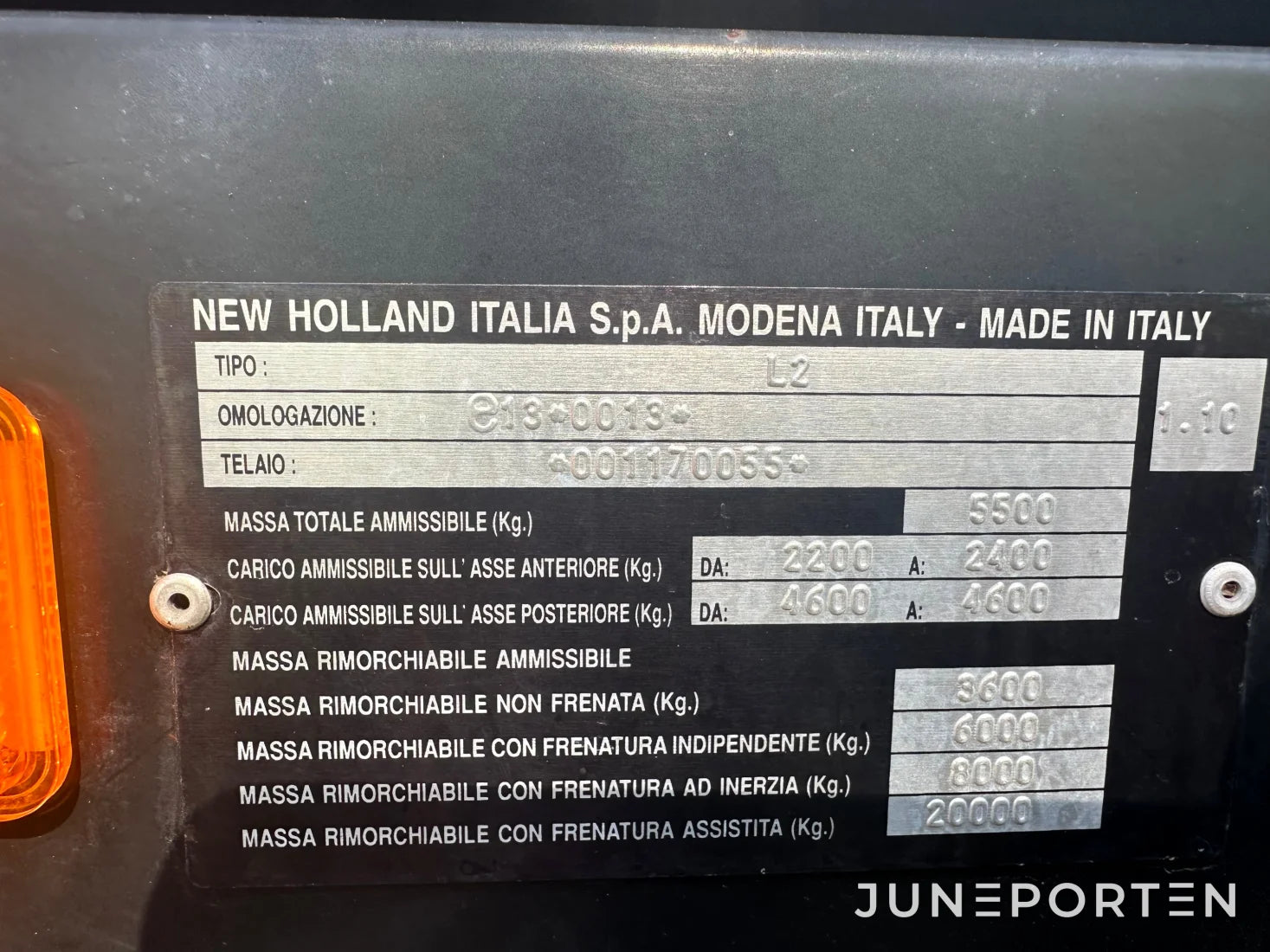 Skogsutrustad New Holland TL80 4WD