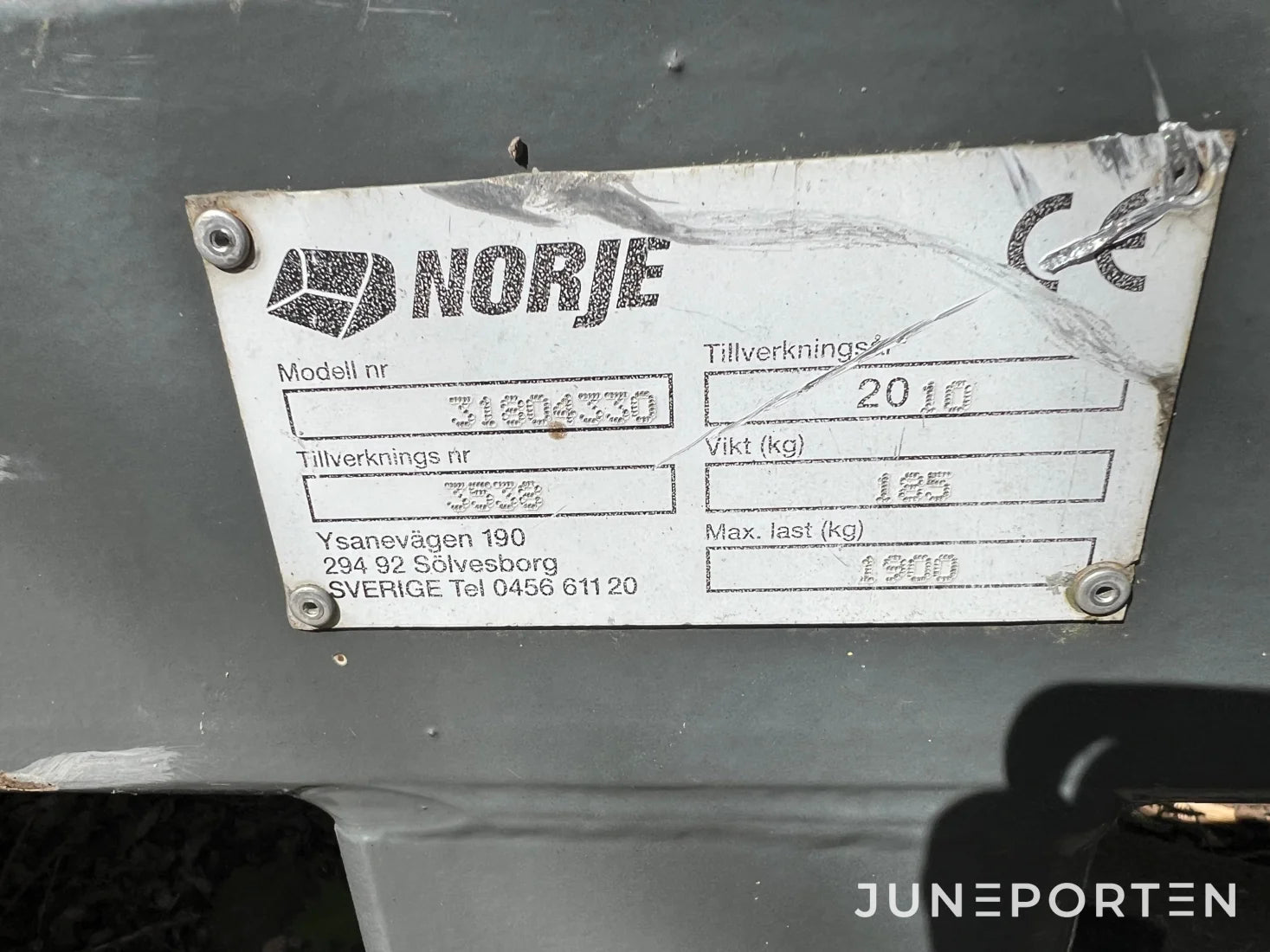 Kranarm Norje