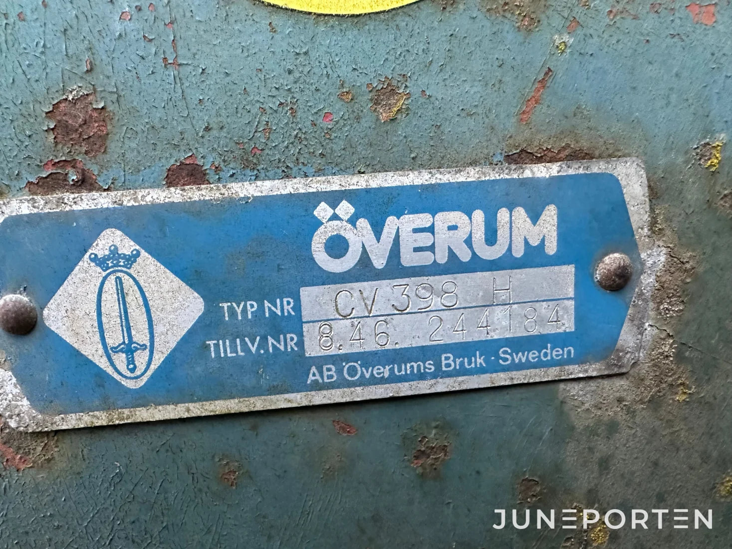 Växelplog Överum CV 398H